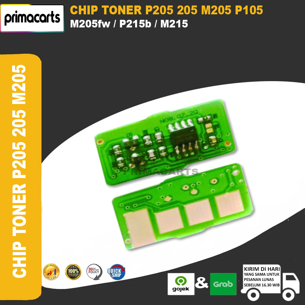 Chip Toner Xerox P205 205 M205 P105 P205B M205B P205 Mono