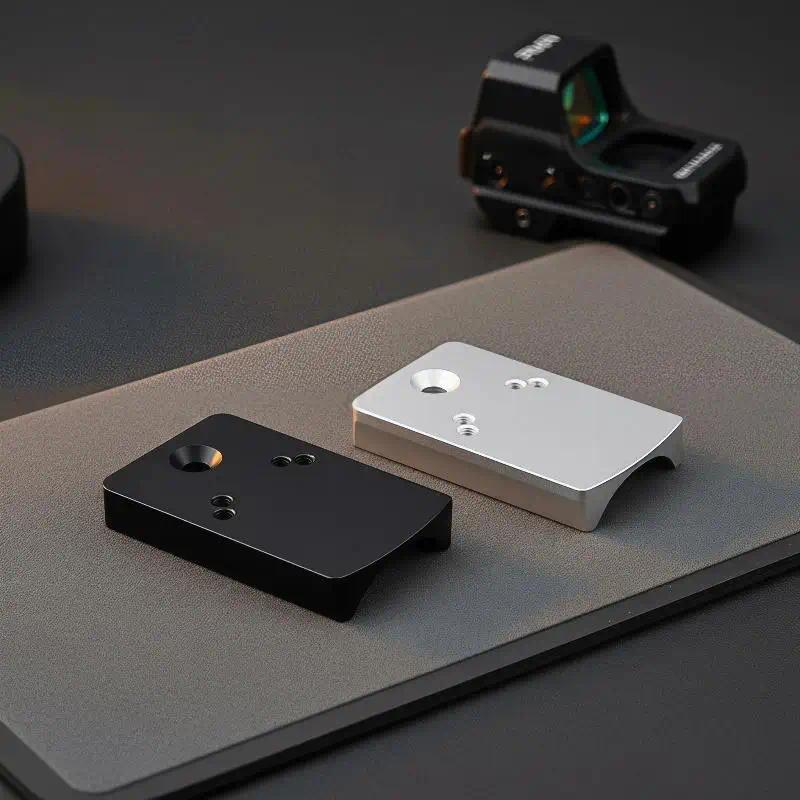 2011 Metal RMR Adapter Base Mount Plate Lightweight Portable for Professional Model Toy Modification