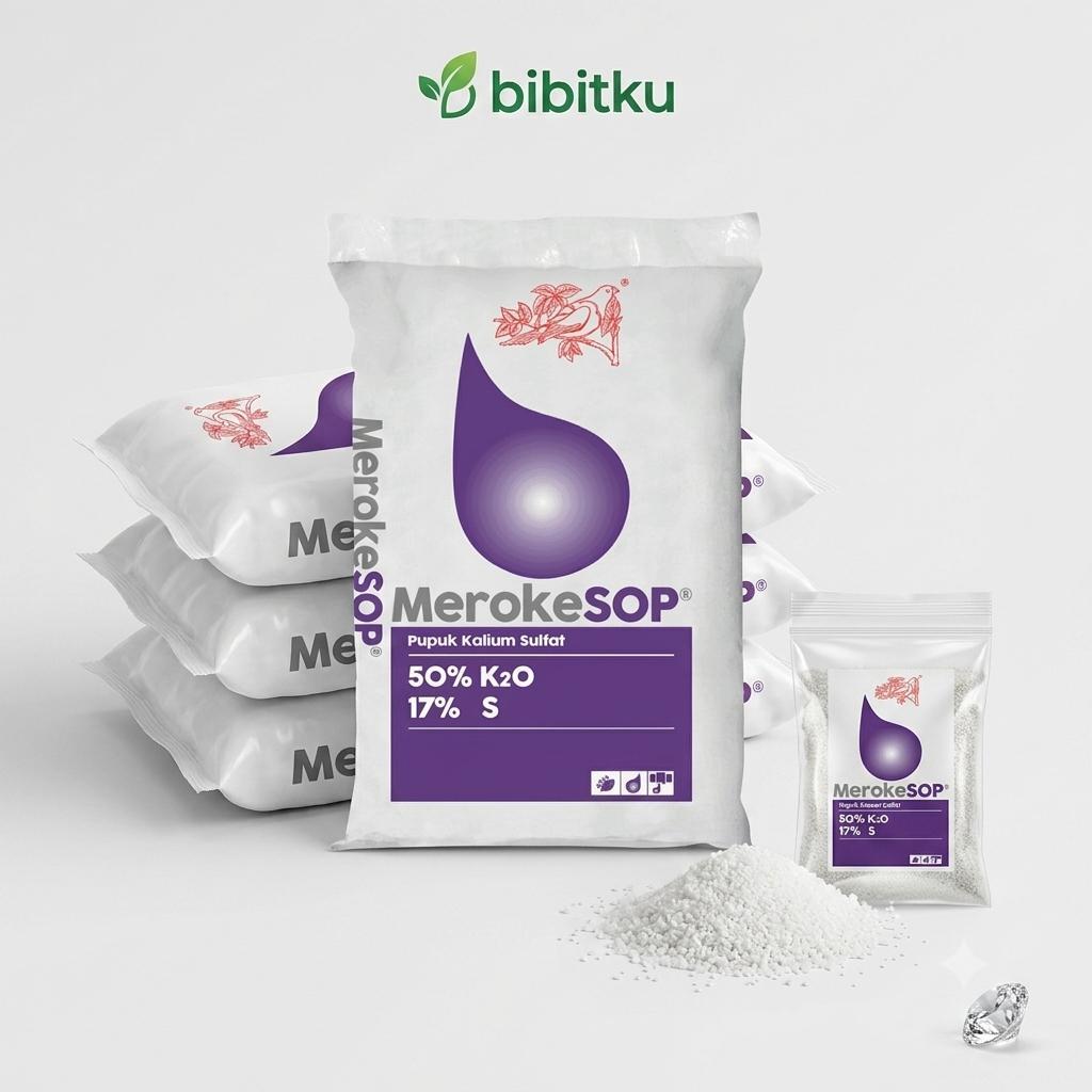 Pupuk Meroke SOP ZK Kemasan Repack 50 Gram