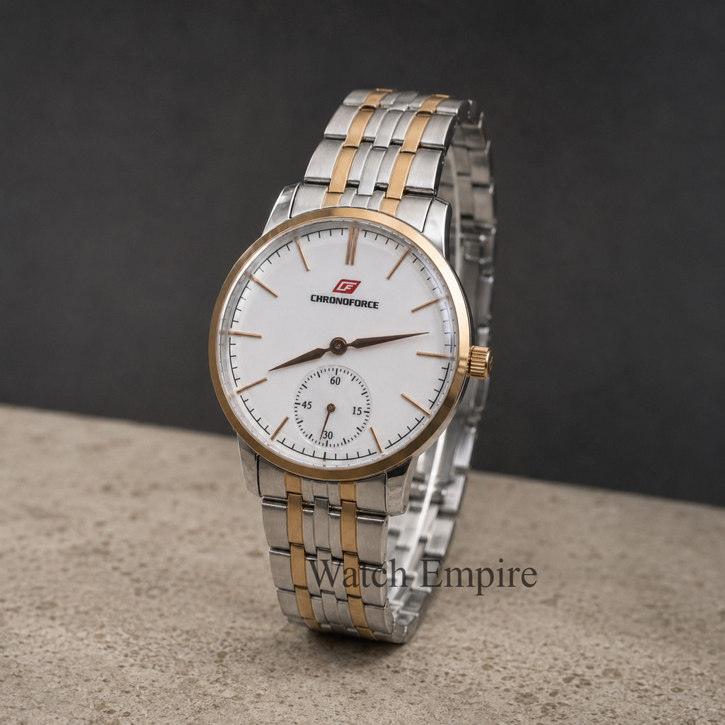 Chronoforce 5281 L Jam Tangan Wanita Stainless Steel