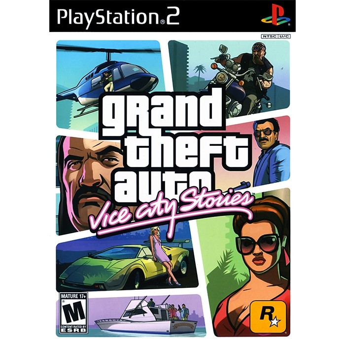 DVD Game PS2 - GTA Vice City Stories