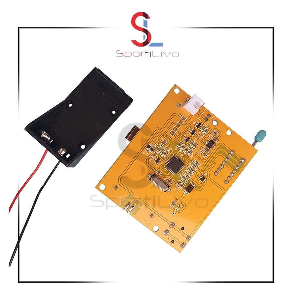 SPORTILIVO LCR T4 Electronic Component Tester LCD Diode SCR ESR Multi-Meter lcr-t4