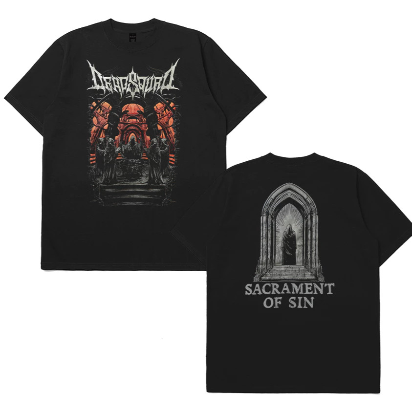 Collective.Cloth Kaos T-Shirt Band Deadsquad Dogma Katun Combed Unisex