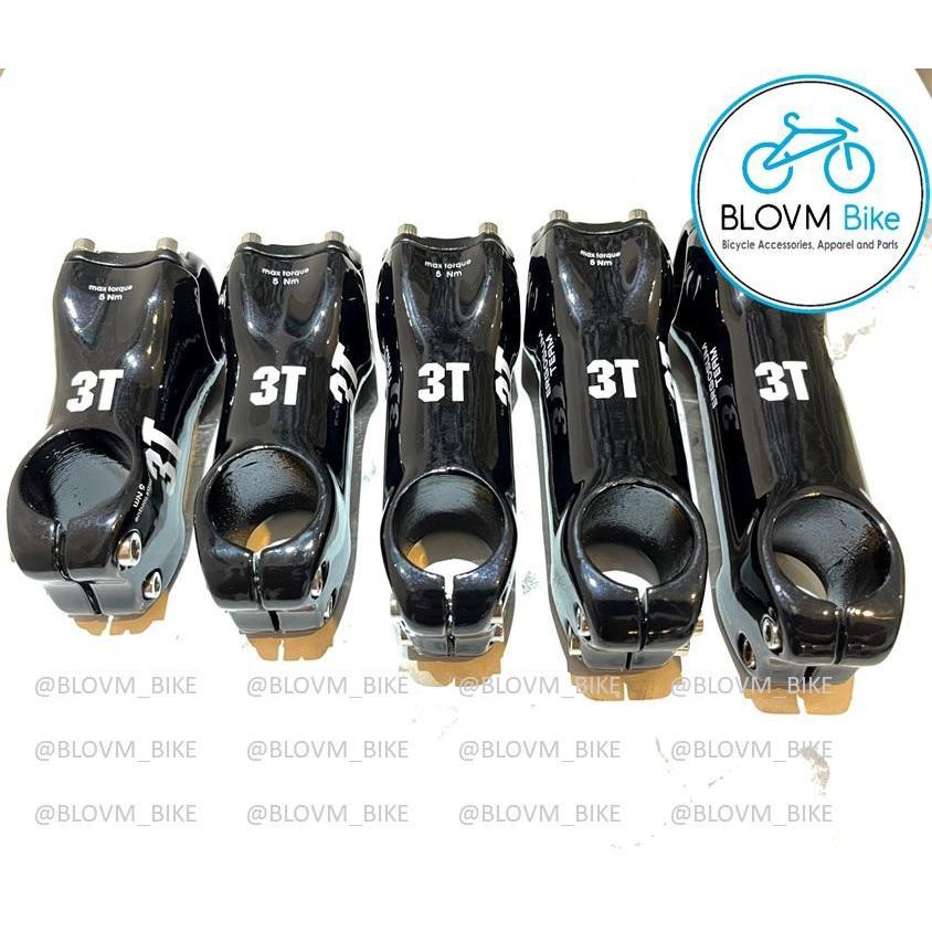 Stem Carbon 3T ERGOSUM TERM Stem 3T Hitam Sepeda Roadbike MTB