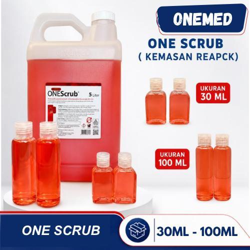 Onemed One Scrub 100 Ml Antiseptik Scrub Kulit & Shampoo Untuk Perawatan Kesehatan - Kemasan Refill