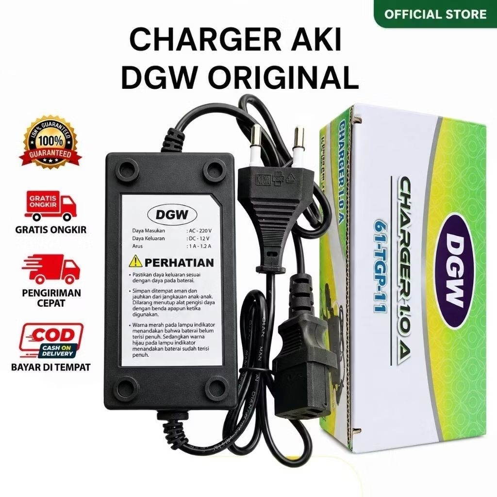 Charger Tangki Sprayer DGW Original DGW Cas Pompa Semprot Elektrik