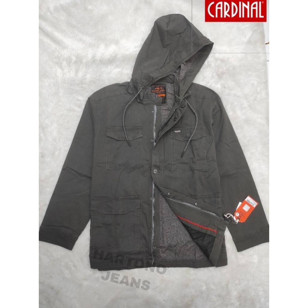 Ready Stok PROMO CARDINAL jaket casual pria / JAKET CARDINAL / JAKET SAFARI CARDINAL
