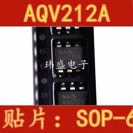 New original AQV212A optocoupler patch SOP6 optical isolator optocoupler