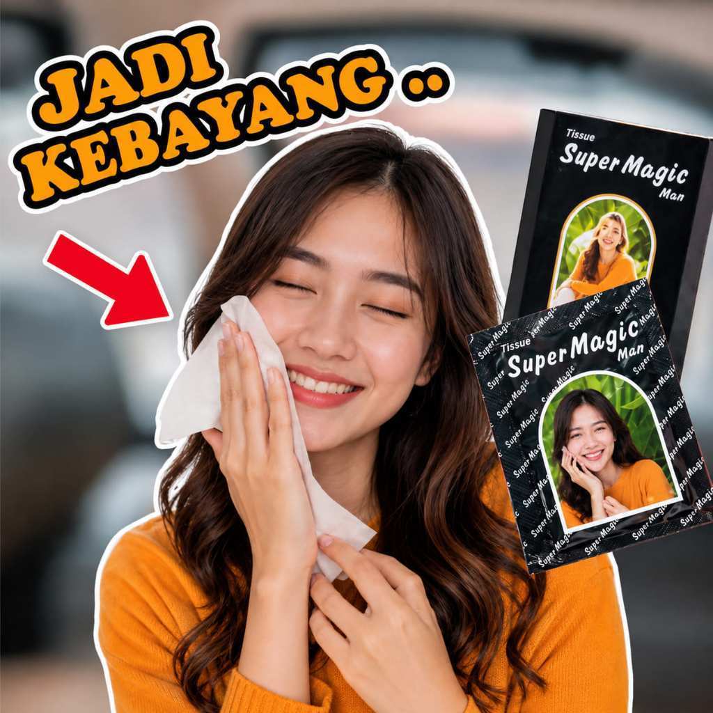 tisu super dingin | TOP1 TISU SUPER MAGIC Isi 6 PCS BAGUS UNTUK MEMBUNUH KUMAN BAKTERI / TISU ORIGIN