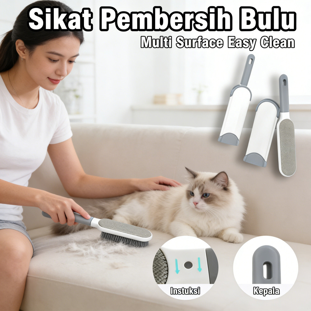 Sikat Roller Karpet Pet Sikat Sikat Bulu Hewan Sikat Anjing Sikat Karpet Pembersih Terbaru