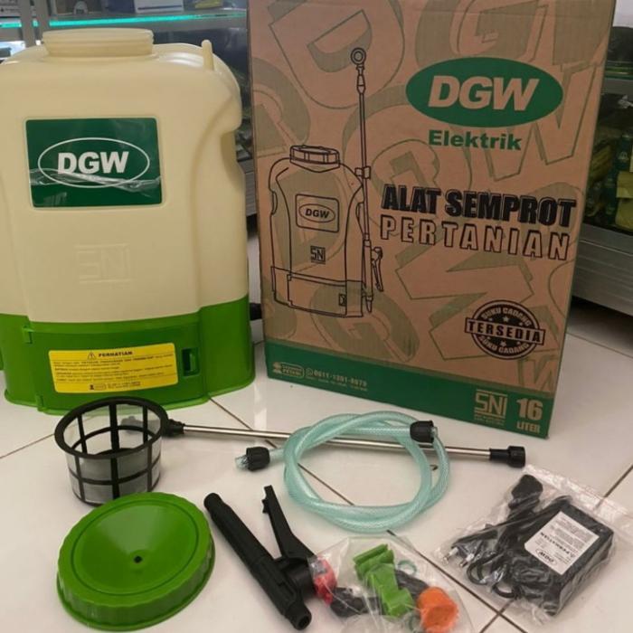 PROMO FARM Sprayer, Tanki, alat semprot pertanian elektrik merk DGW 16 liter