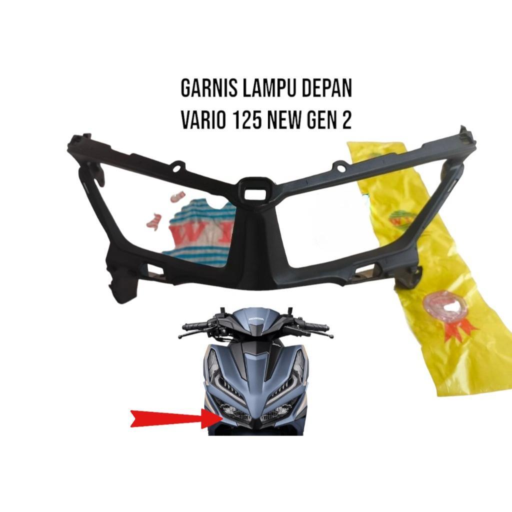 Garnish front garnish lampu depan vario 125 new 2022 sd 2024 K2V gen 2 merk win