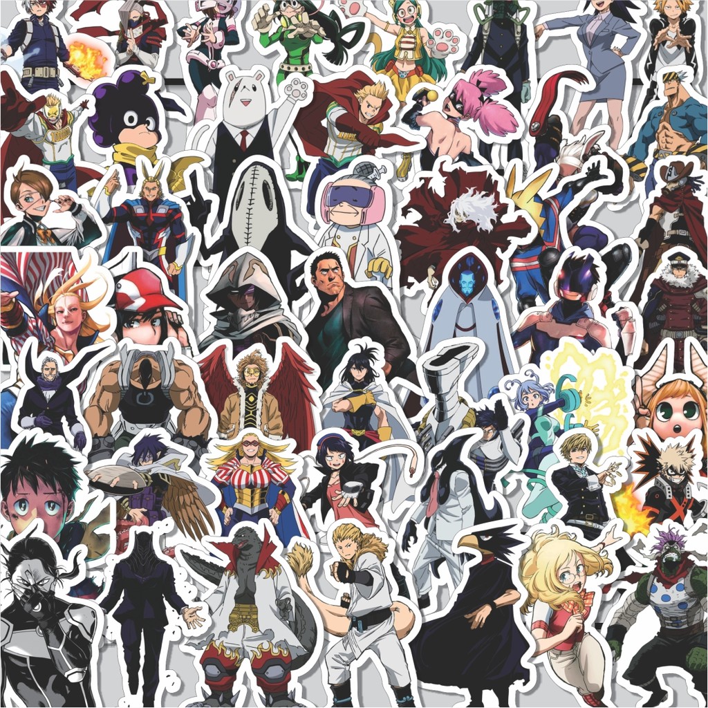 

Stiker Cutting Pack Stiker Anime My Hero Academia Japan Anime V17 Isi 100Pcs Series Aesthetic Lucu Keren Untuk Koper Bahan Vynil