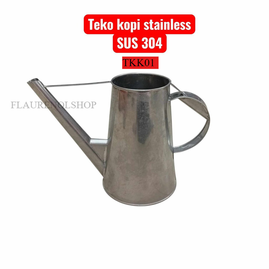 TEKO KOPI STAINLESS SUS 304 TEBAL  TKK01