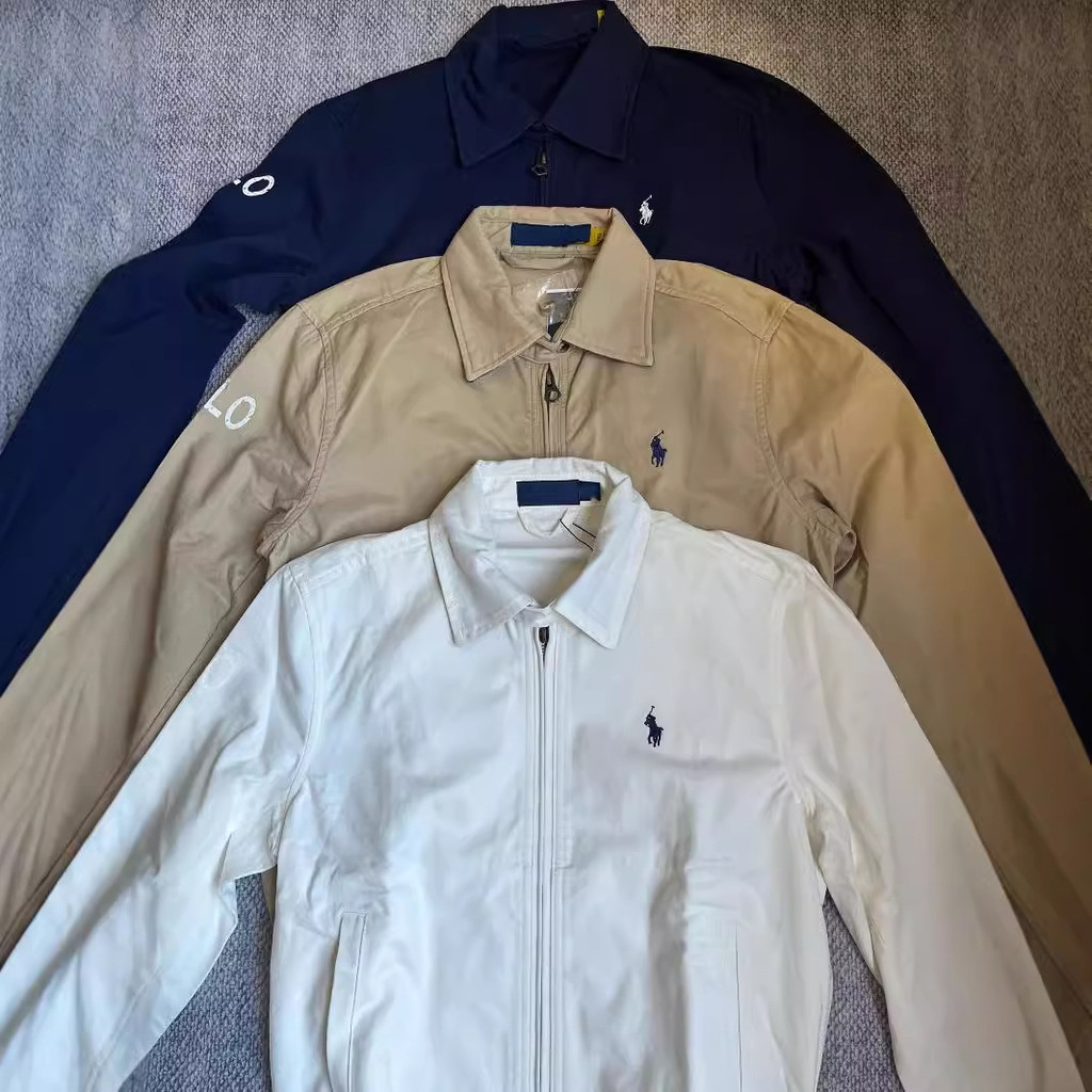 Jaket polo jaket zip berkualitas tinggi untuk pria dan wanita