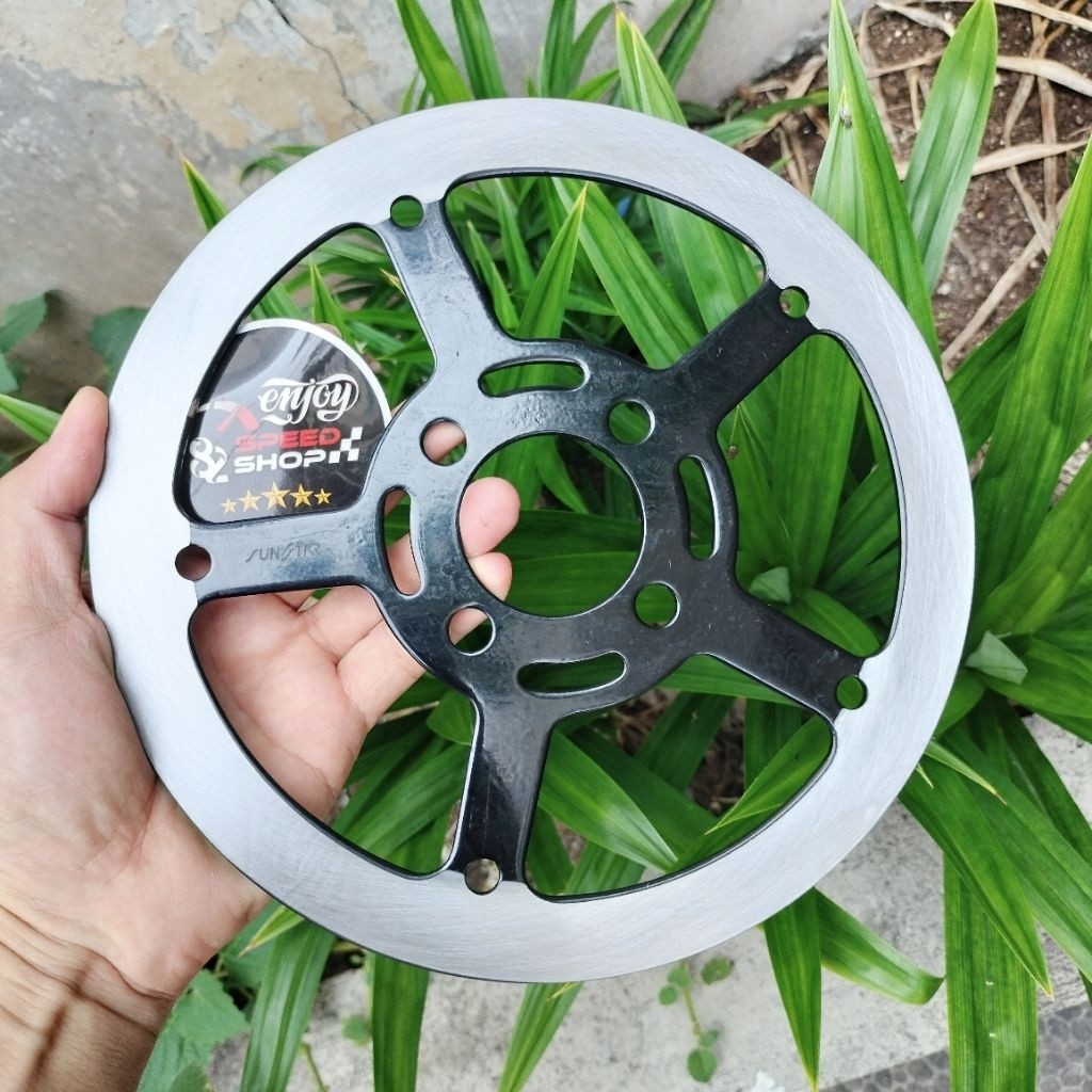 Promo Piringan Cakram Disc Depan Variasi Coak Suzuki Datar dan Cekung 220mm Shogun Smash Spin Hayate