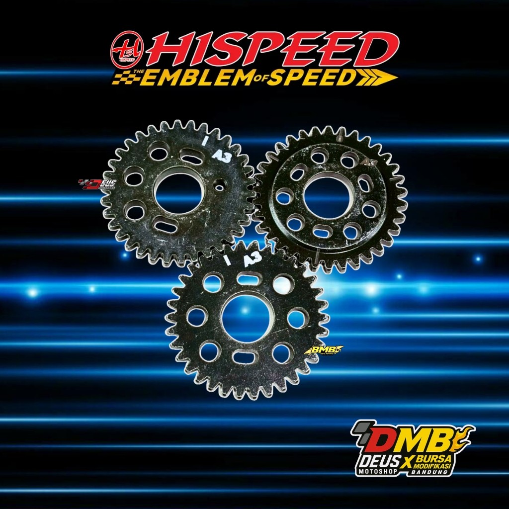 Hispeed Timing Gear Mio 4 klep Head Mickey Mouse