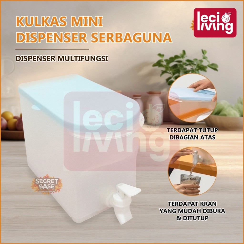 MINI DISPENSER - Kran Dispenser Mini / Tempat Air Minum Kran Plastik