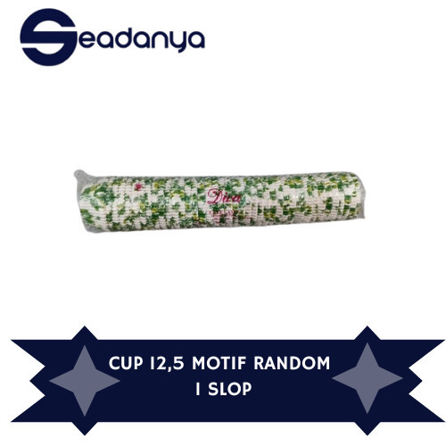 Cake Cases 12,5 Motif random (SLOP) -Cup Cake Bolu/Roti Kukus/Kue/Coklat Cake/Kertas Alas/Paper Cup