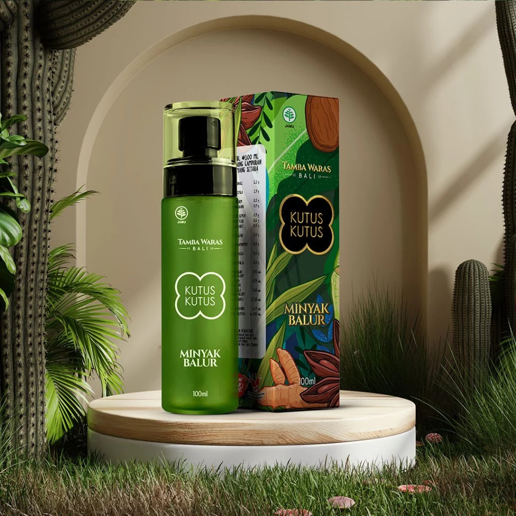 Minyak Kutus Kutus Balur 100ML Original / Minyak Kutus Kutus Asli Bali (029)