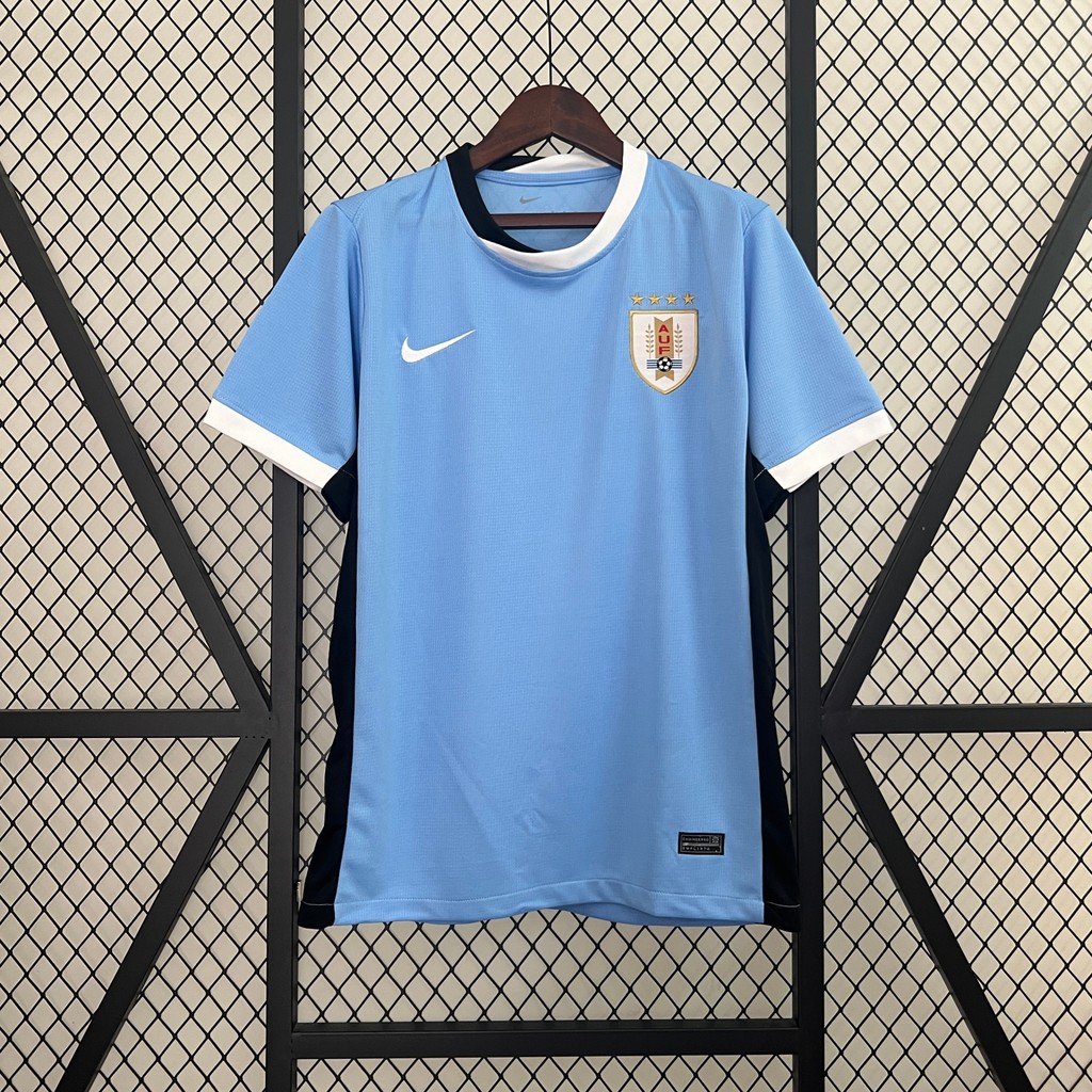 Jersey 2024 Uruguay Home A27 T shirt pria
