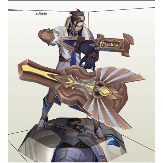 DIY Papercraft Mobile Legend Granger Lightborn