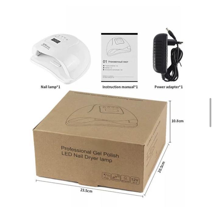 [NEW] Sun X 5 Plus 120 Watt UV Led Lampu Lamp Gel Polish SUN 5 Max untuk UV Kutek Gel - LED Nail 120