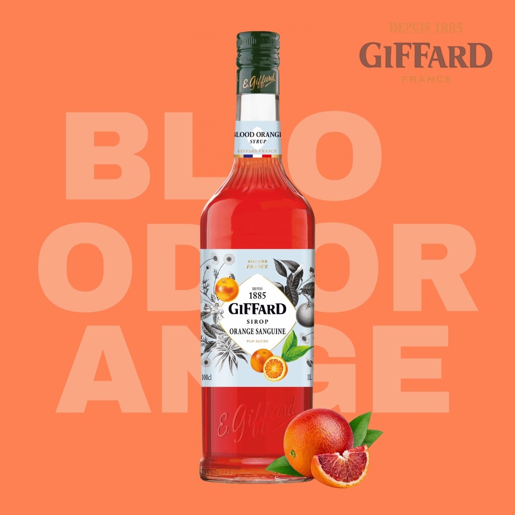 Giffard syrup blood orange - sirup jeruk 1000ml