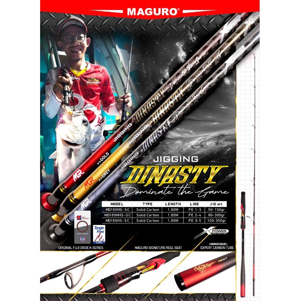 JORAN MAGURO DINASTY 180 SPINNING SOLID CARBON