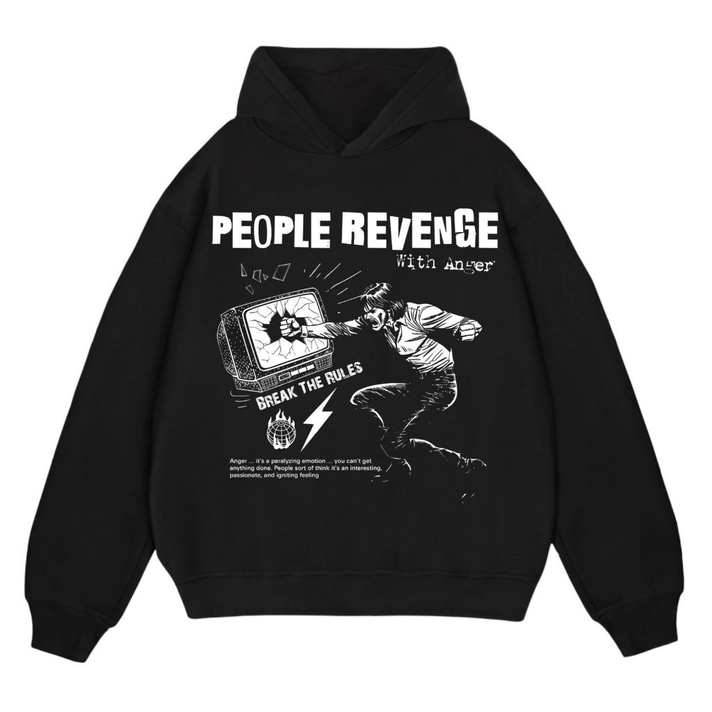 Lettucy Hoodie Boxy | Hoodie Boxy | Hoodie Boxy With Anger