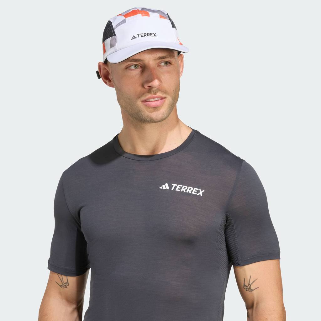 adidas Hiking Terrex Climacool 5-Panel Graphic Cap Unisex White JJ1478