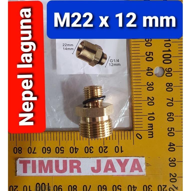 Sambungan Adaptor Nepel Snow Wash Foam Lance Jet Cleaner Laguna 70