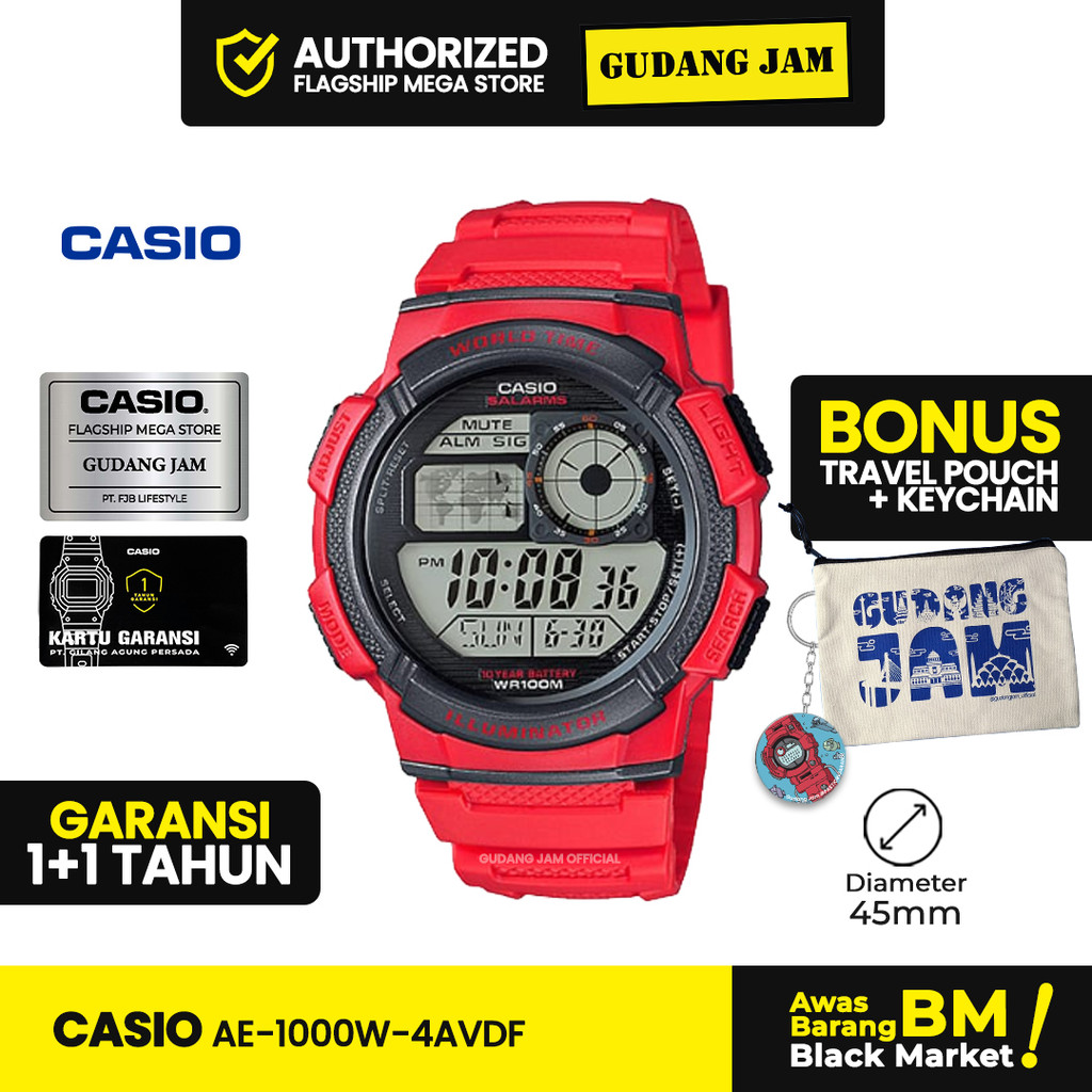 Casio General AE-1000W-4AVDF AE-1000W AE-1000 AE1000W AE1000