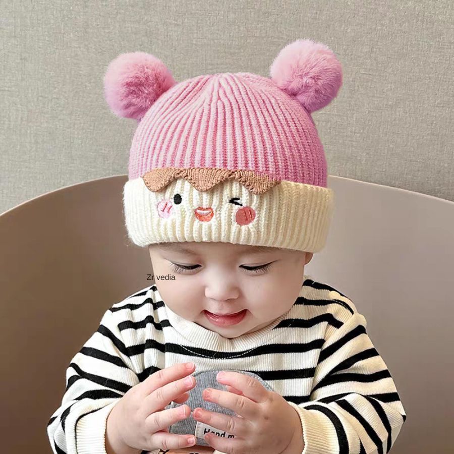 Kupluk Ice Bayi 5 Tahun / Import Topi Baby Rajut Premium Balita Anak Laki Laki Perempuan 1 tahun 06
