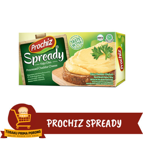 KEJU PROCHIZ SPREADY 160GR - keju spready - keju oles