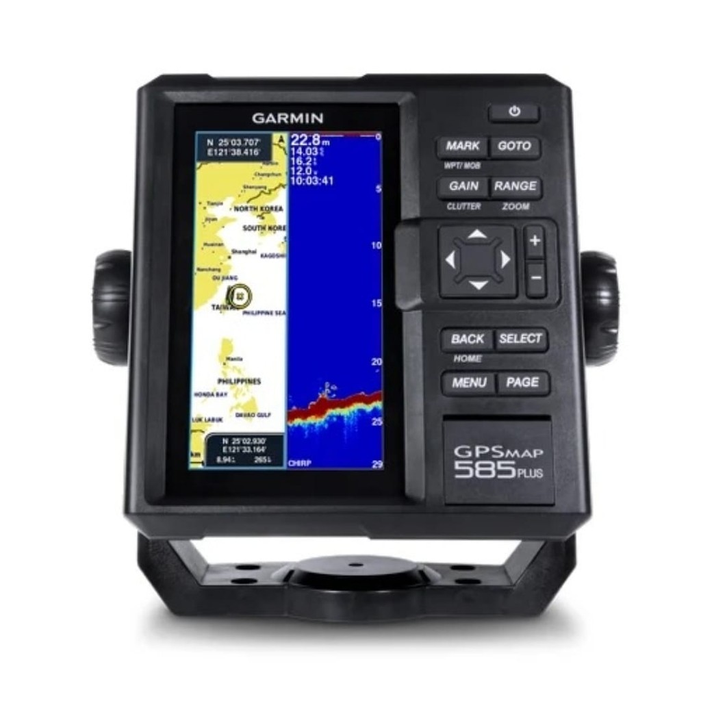 GPSMAP FISHFINDER GARMIN 585 PLUS GT 15 + ANTENE TRANSDUCER
