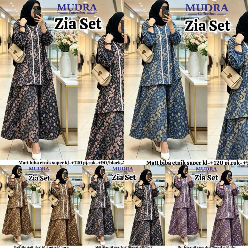 0307      ZIA SET  FASHION  by MuDRa
