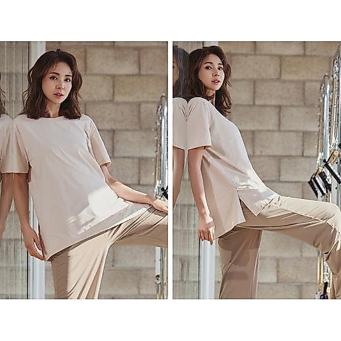 Pilihan - [Minne] Stl Fresh Light Air Overfit Short Sleeve / Atasan Lengan Pendek Stl