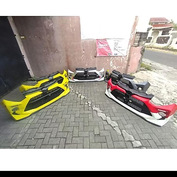bemper depan agya 2021 + bodykit depan