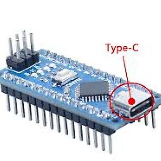 SUDAH SOLDER TYPE-C USB ARDUINO_NANO ATMEGA 328 ATMEGA328 ATMEGA328P ART99
