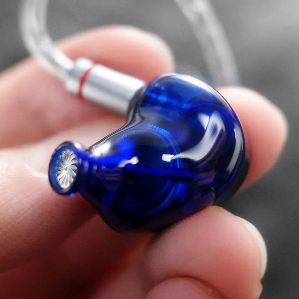 New QoA Bijou Headphone 1DD+1BA+1BCD In Ear Monitor Earphones Hybrid HiFi Audio IEMs With 3.5mm 4.4m