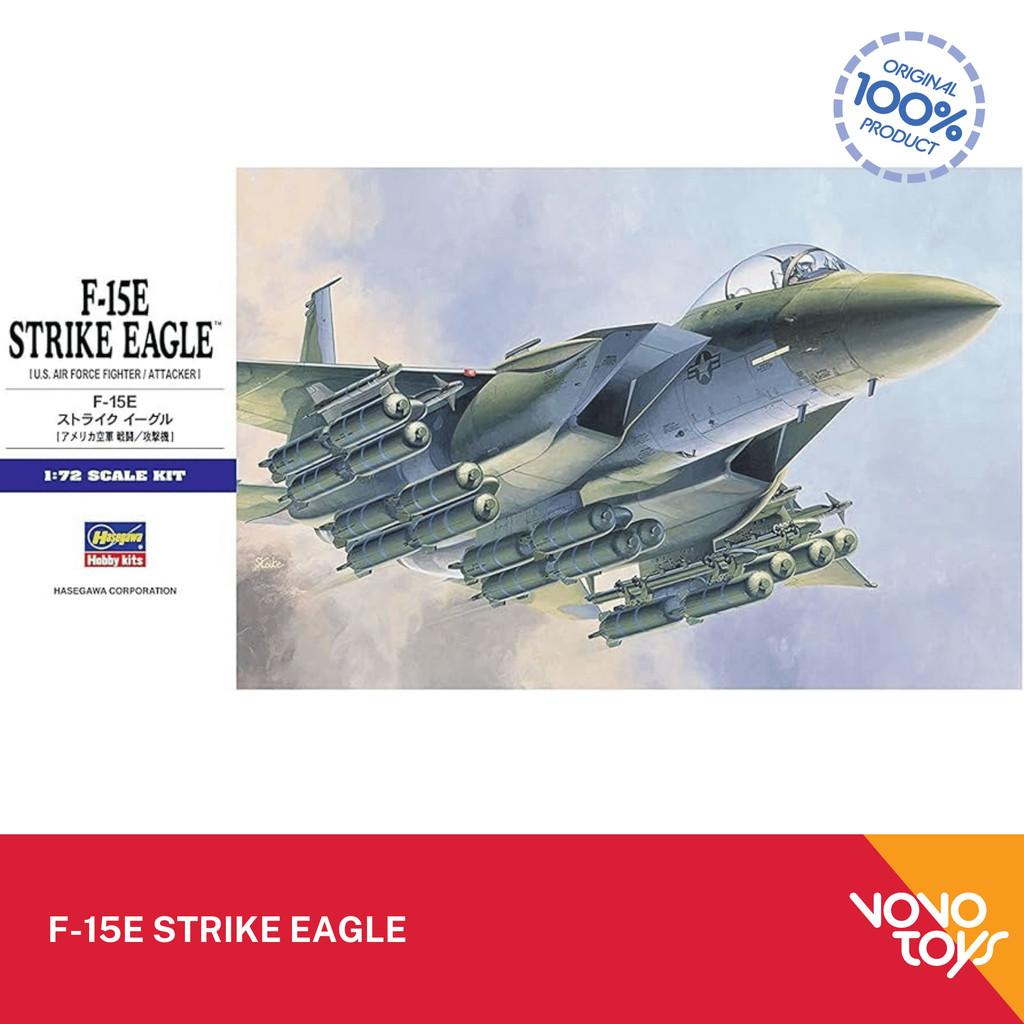 Hasegawa Model Kit 1/72 F-15E Strike Eagle