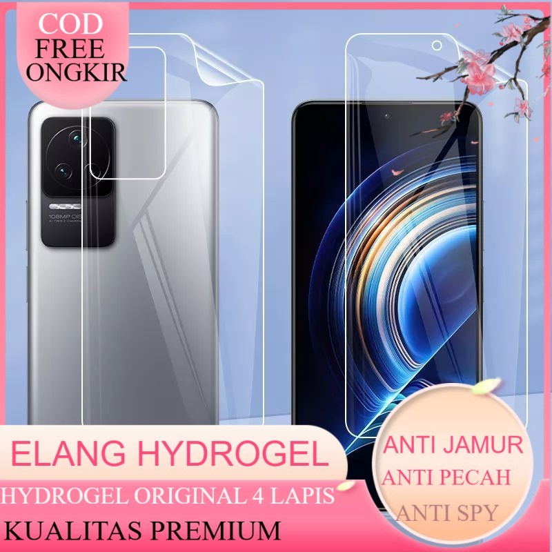 Hydrogel Xiaomi Redmi K50 / K50 Pro / K50 Gaming / K50 Ultra Screen Protector Premium Full Cover
