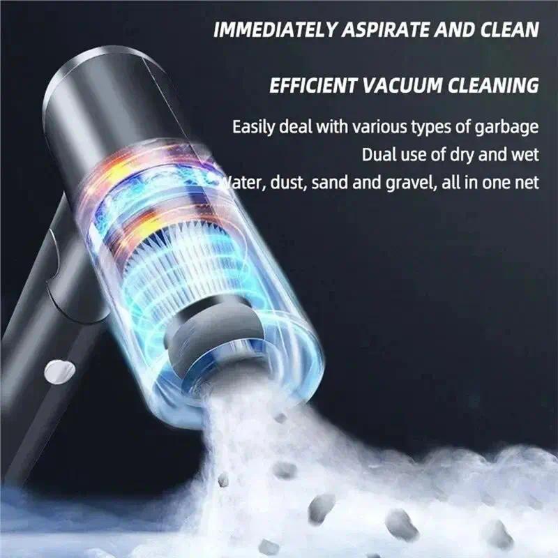 2025-Wireless Car Vacuum Cleaner Portable High Power Dual Use Vacuum Cleaner Wireless Vacuum Cleaner
