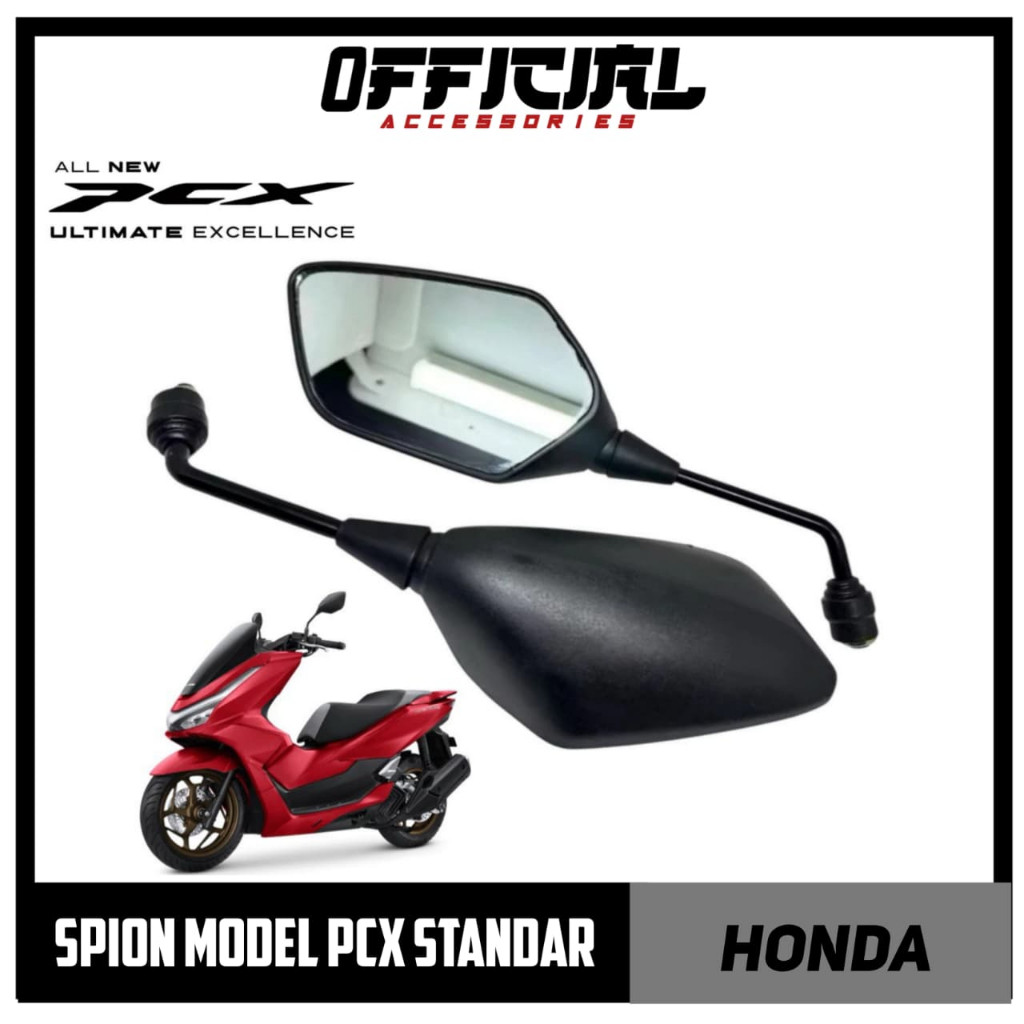 SPION UNIVERSAL HONDA PCX 150 160, VARIO, STANDAR ORIGINAL spion motor model pcx aksesoris spion mot