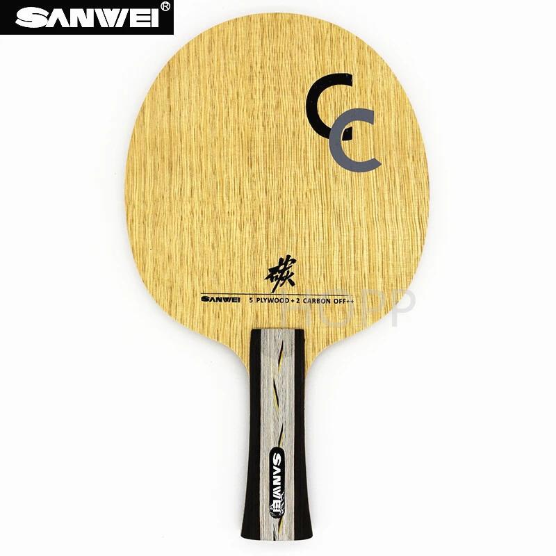 SANWEI CC Table tennis blade 5 wood+2 carbon OFF++ training without box ping pong racket bat paddle 