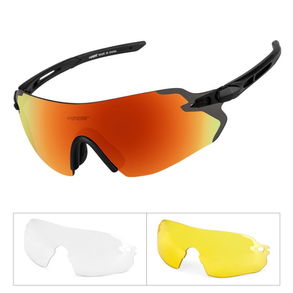 Foto BATFOX Kacamata gowes BF-F880-BR Cycling Sports Polarized Anti-ultraviolet Glasses sepeda
