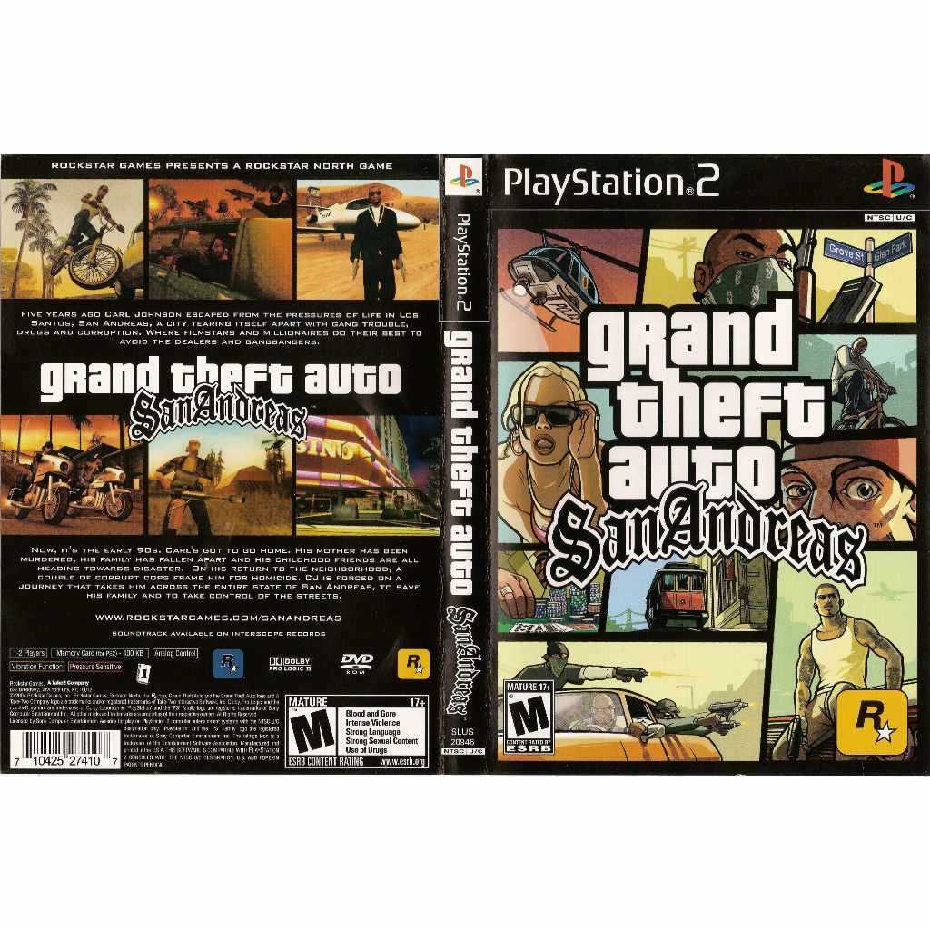 GTA San Andreas - ps2