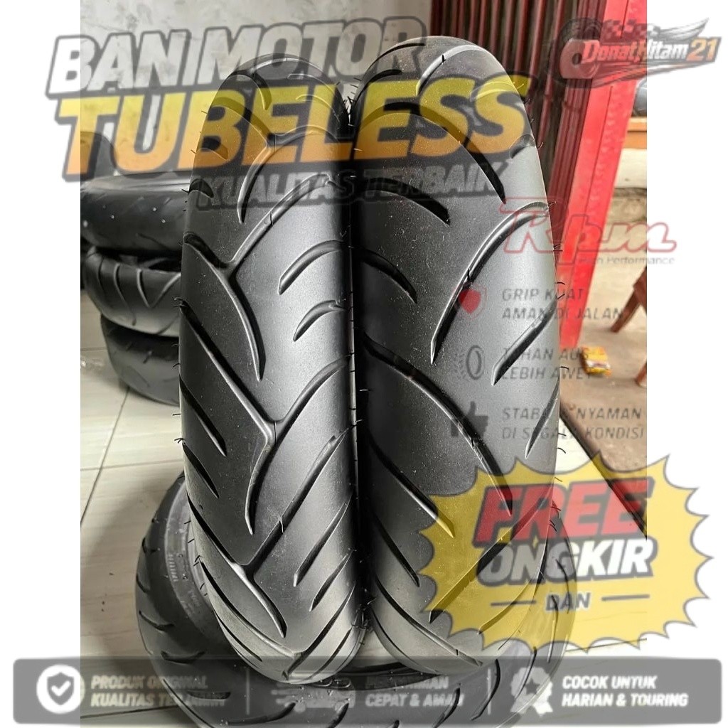 sepasang ban xmax 120/70-15 140/70-14 dunlop copotan