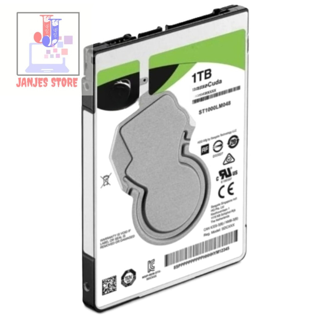 Hardisk 1TB SATA 2.5 Inch Baru Garansi 3 Bulan SE@GATEe BARRACUDAa HDD Laptop 1TB Slim Segate - Sata